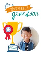 grandson wonderful trophy